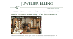 Desktop Screenshot of juwelier-elling.de