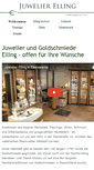 Mobile Screenshot of juwelier-elling.de