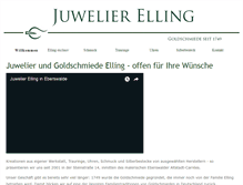 Tablet Screenshot of juwelier-elling.de
